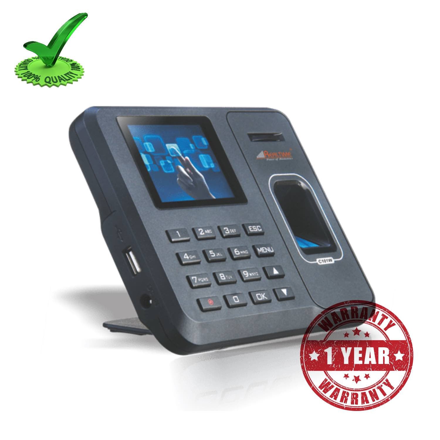 Realtime C101W Finger Print WiFi Time Attendance Systems Realtime C101W Finger Print WiFi Time Attendance Systems